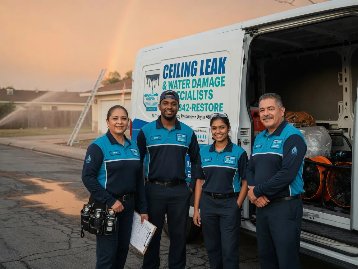 Ceiling Leak Cleanup company in Peralta, NM